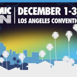 Two Sold out VIP Tickets To L.A. Comic Con