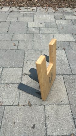 Wooden skateboard holder