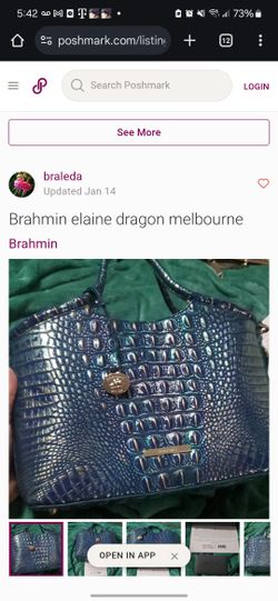 Brahmin hampers or shoulder purse