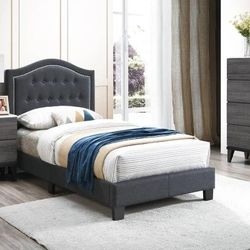 Twin Size Platform Beds With Orthopedic Mattress Included 