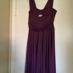 Beautiful Evening Dress With Light Shawl