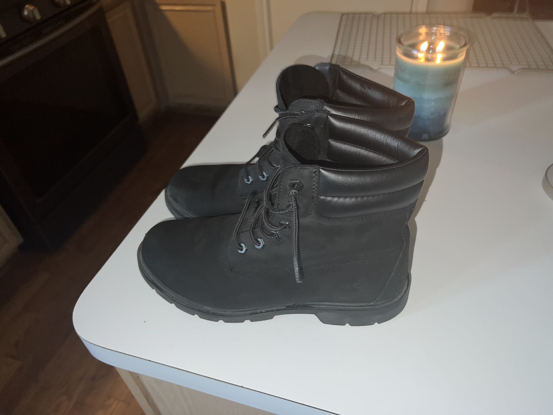 Black Timberland Boots