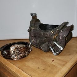 Western Candle Holder