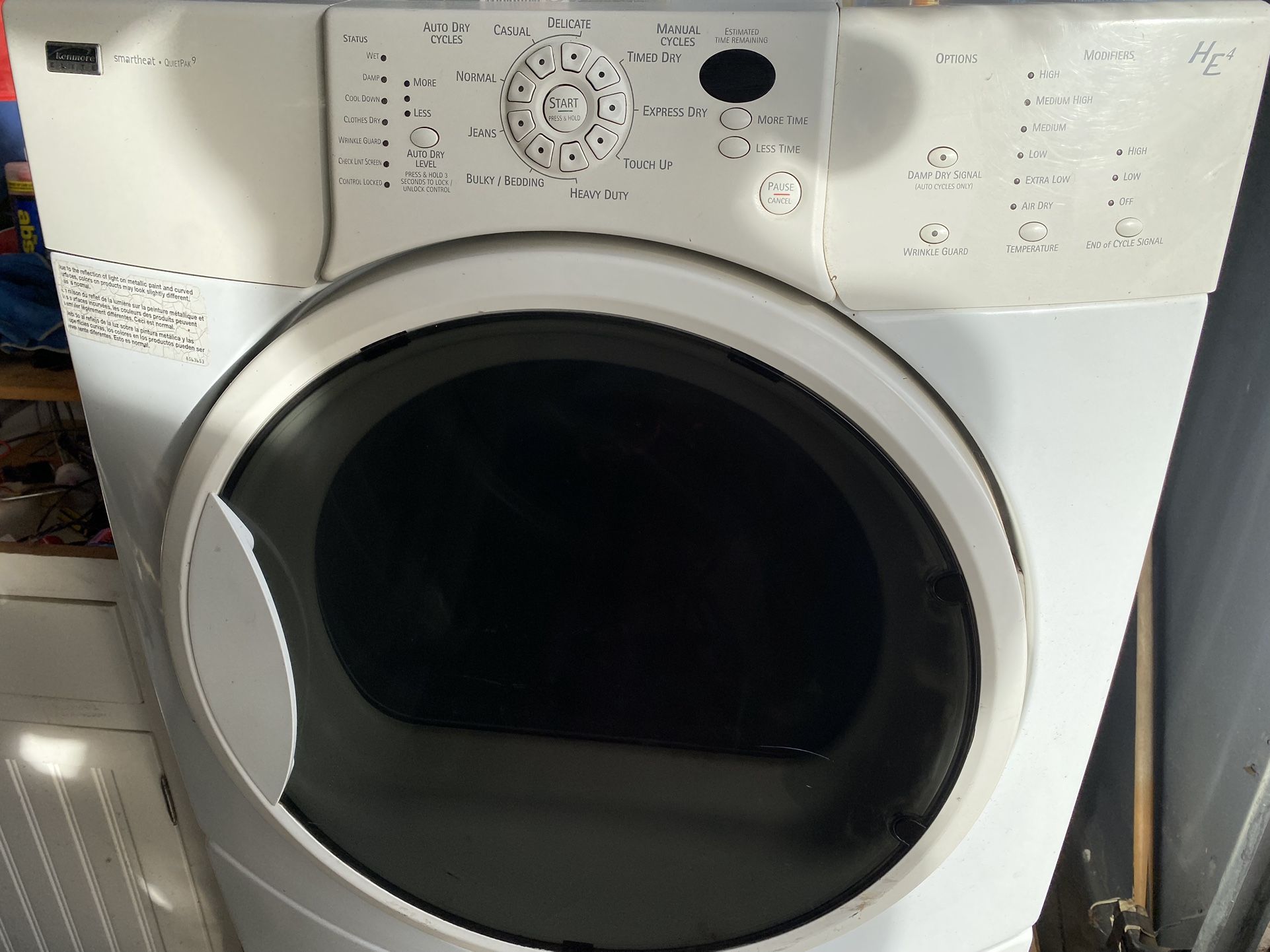 Kenmore Dryer (electric) Or Trade