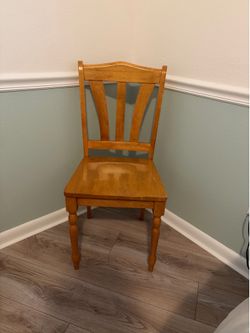 Brown table or desk chair
