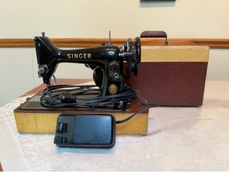 Antique singer, sewing machine