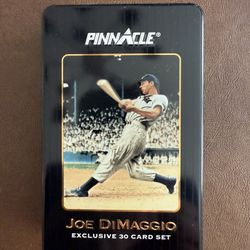 1993 Score Pinnacle Joe DiMaggio Tin Exclusive 30 Card Set Baseball Collectibles