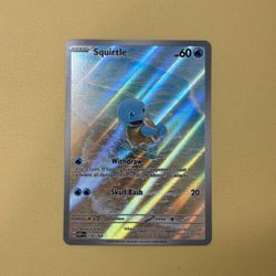 Pokemon S&V 151 Squirtle Illustration Rare 170/165 