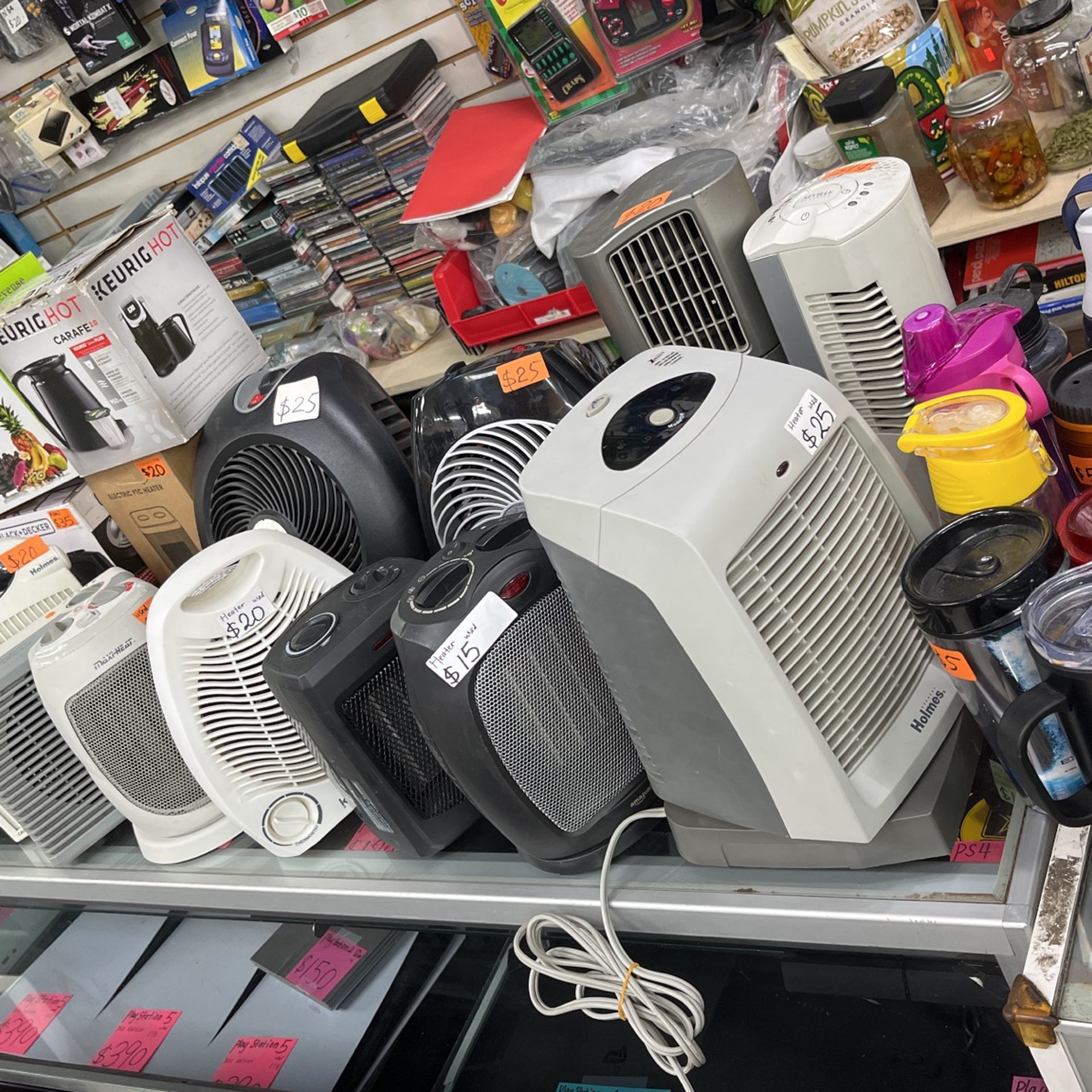 Portable Mini Heaters Used $20-$25