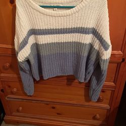 Cute Striped Sweater 