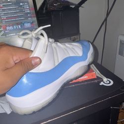 Size 12 Jordan 11 University blues