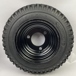 1 Tires And Wheel New 4.10/3.50-6