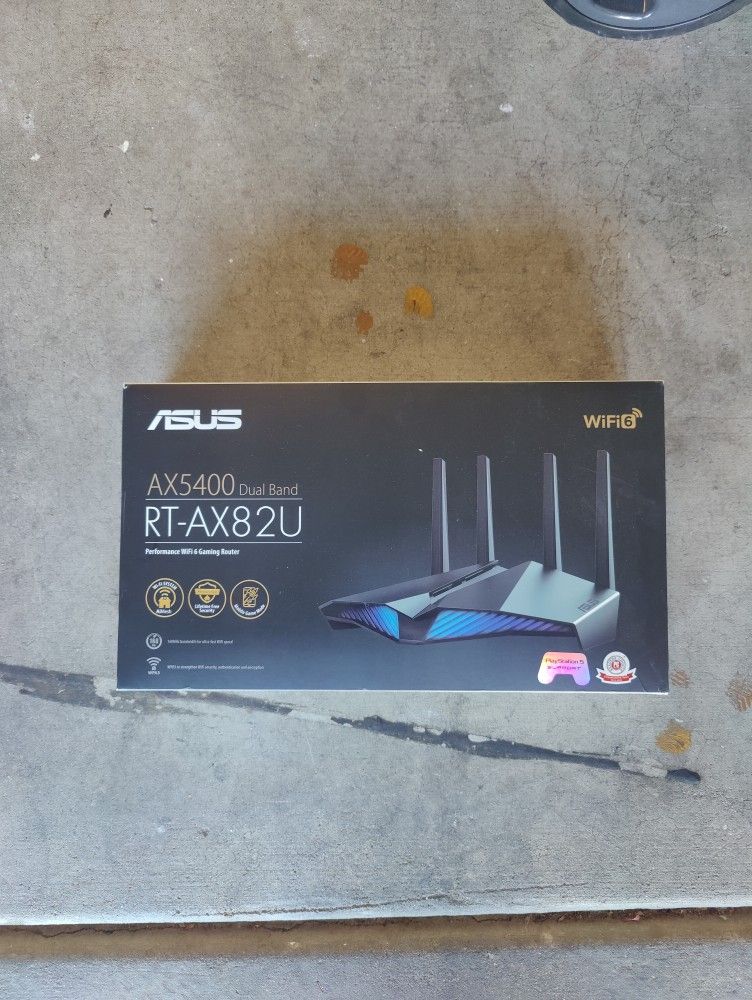 Internet Router ASUS 5400 Dual Band RT-AX82U