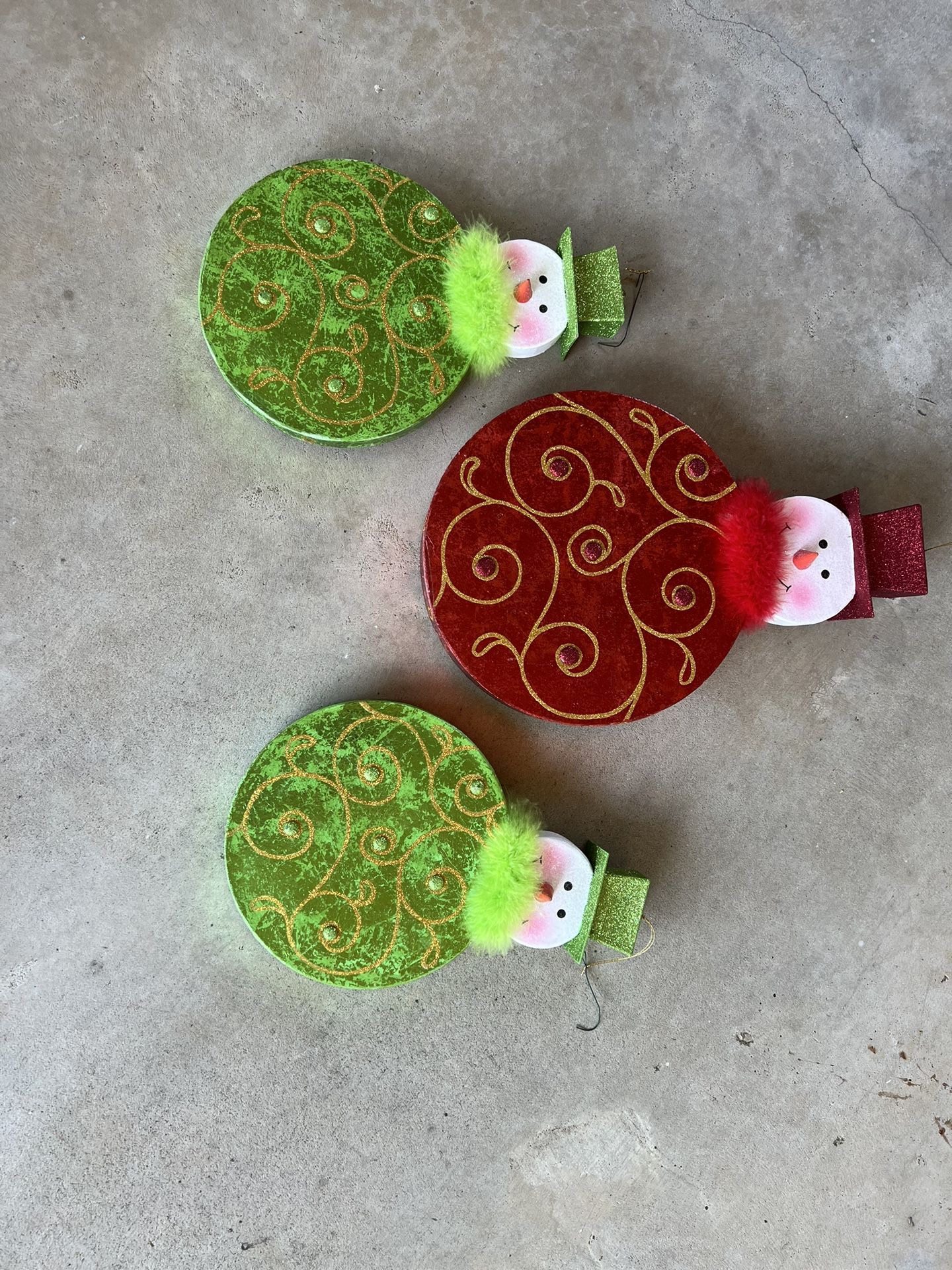 Snowmen Ornaments