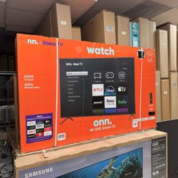 65” ONN Smart 4K LED HDR  Tv