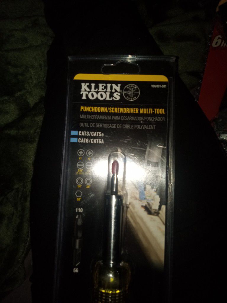 Klein Tools Punch down Screwdriver Multi Tool