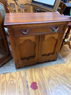 Antique Washstand with Drawer