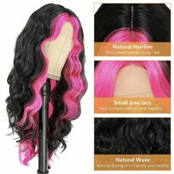 Beautiful Double Coloured Synthetic Hair Wig