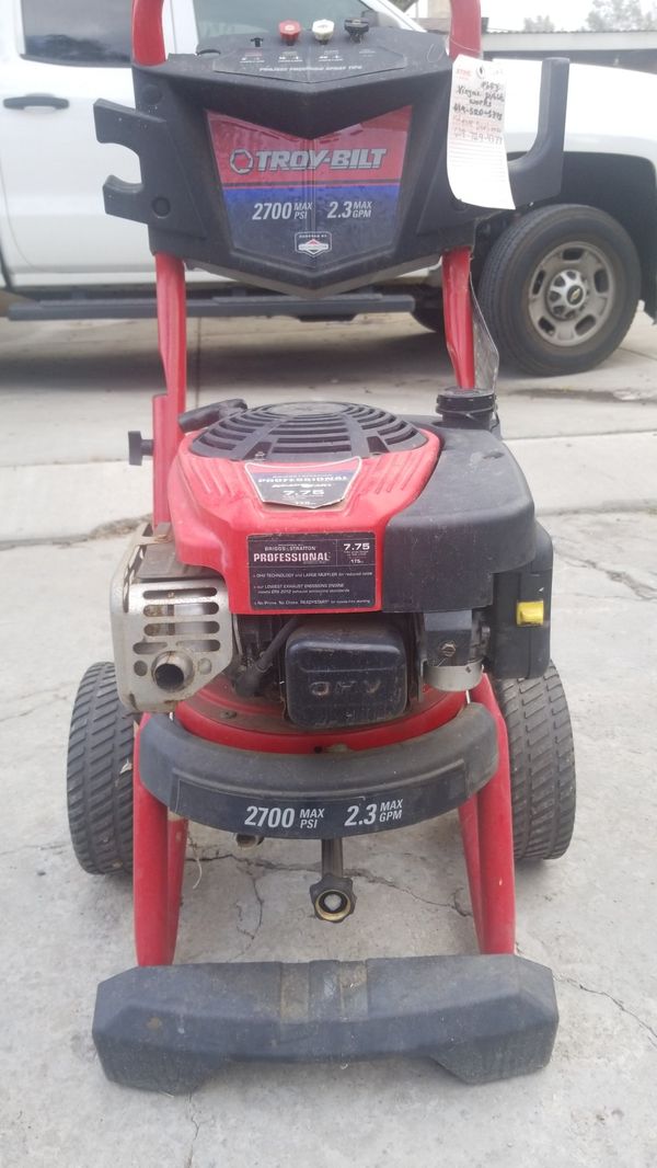 Troy bilt Briggs & Stratton professional pressure washer ...