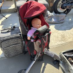 Hiking backpack carrier