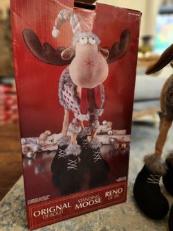 Fabric Standing Moose