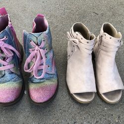 Girls Glittery Boots & Dress Shoes 