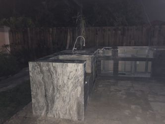 COUNTERTOP FOR BBQ AREA