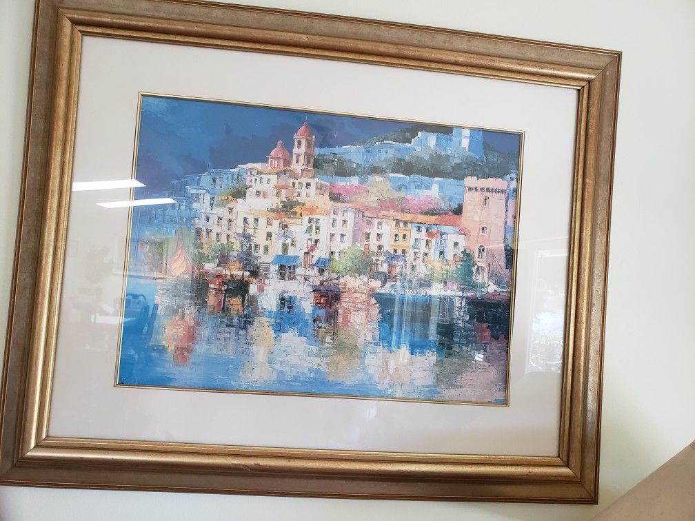 32"X 40" Aquarelle Pucture