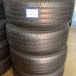 🛞SET OF 4 USED TIRES🛞 215/55/16 FIRESTONE •INSTALL/BALANCE INC•