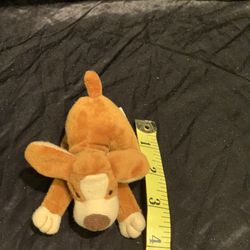 Tiny 4” Dog Puppy Toy