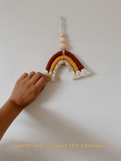 Rainbow / Macrame Rainbow