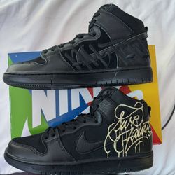 Brand New In Box Nike Dunk High X Faust Size 10.5 With Receipt