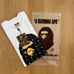 Bape Tees Large and XL