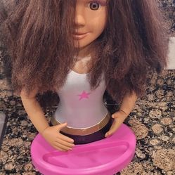 Doll Styling Head