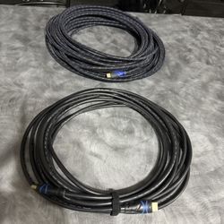 2 Long HDMI Cables