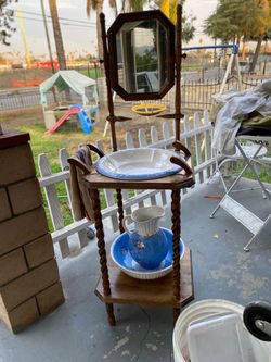 Antique wash station