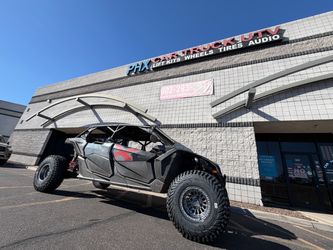 Can Am Maverick X3 & R XRS Wheels tires AUDIO Lights Accessories triple x seats whips installations.. (We Finance)