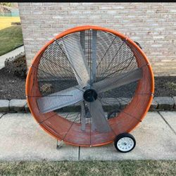 42 in. Heavy Duty Belt Drive Drum Fan