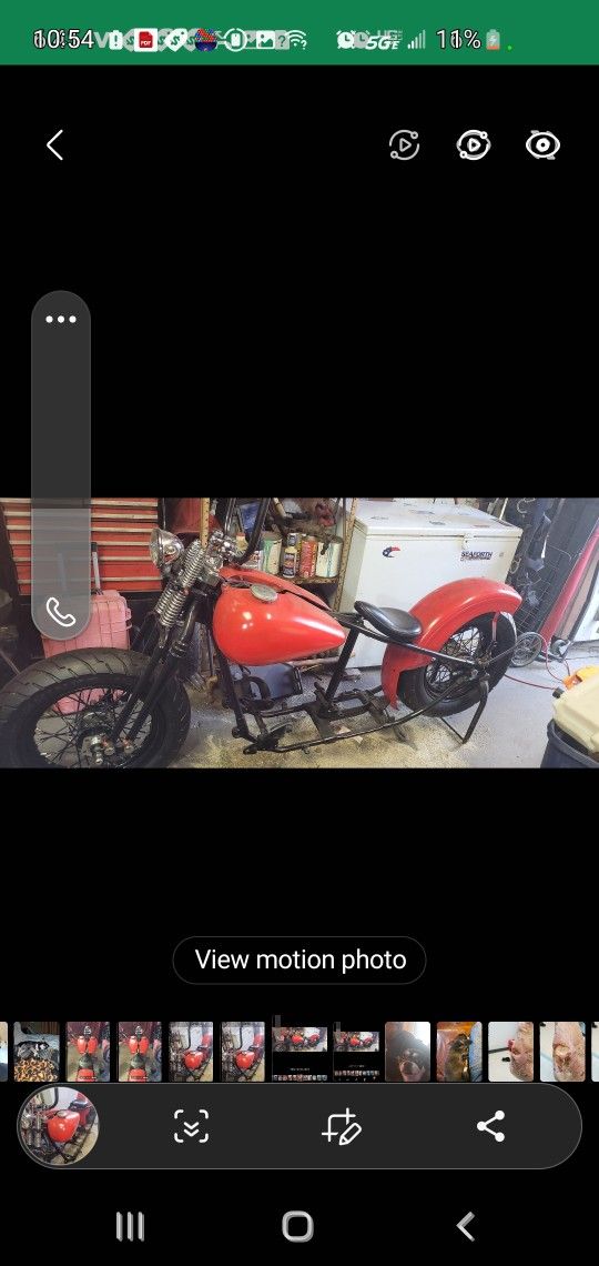1945 Knuckle Head Frame Only