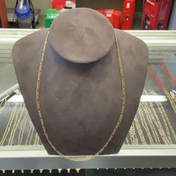 10KT Figaro Chain 36754-2