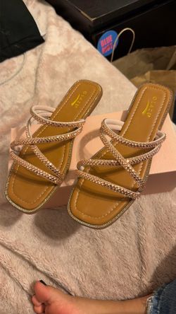 Rose Gold Sandals
