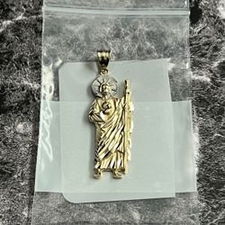 14k San Judas Pendant / Dije San Judas 14 Kilate 