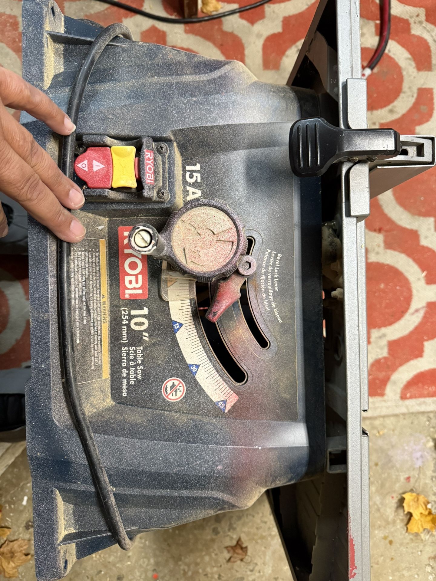 Ryobi 10 In Tabletop Saw 