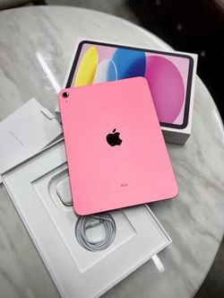 iPad 10th gen pink 64gb