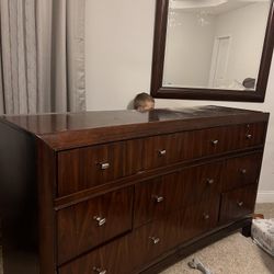 Large Dresser And Night Stand 