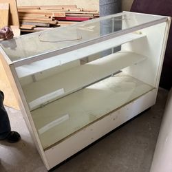 Free  Display Cabinet- Pick Up At Park Blvd