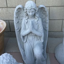 New Angel Made Out Of Cement Perfect Gift 🎁 