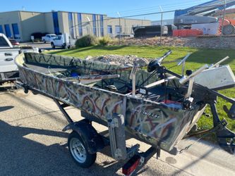 14ft StarCraft aluminum boat & trailer