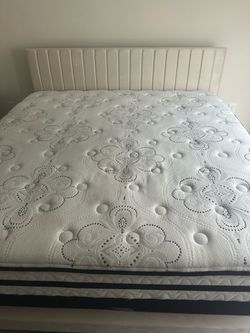 Queen Size Bed Frame & Mattress!!