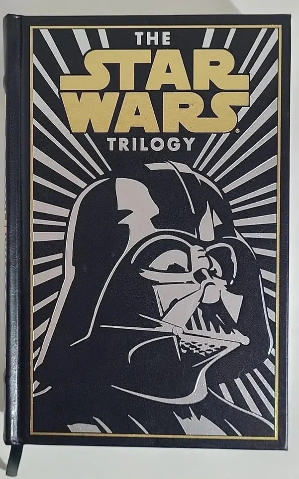 THE STAR WARS TRILOGY by George Lucas LEATHER BOUND B&N Classic Edition